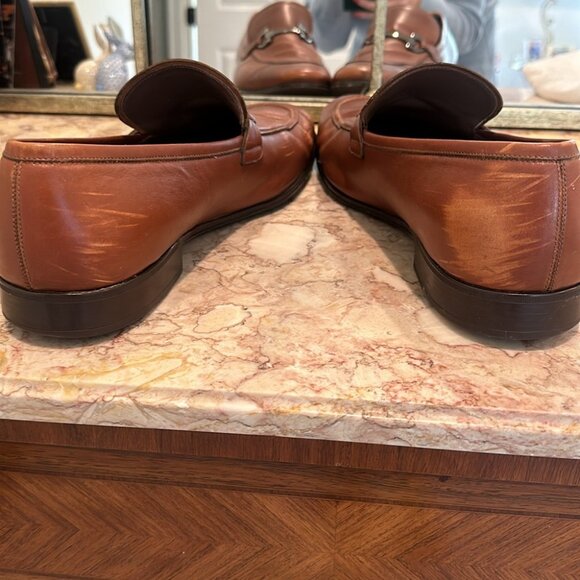 Ferragamo 13 loafer with horsebit / Gancio bit in Vicuna main image 5